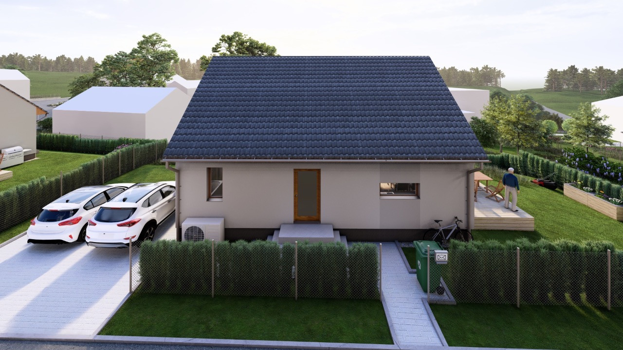 Exteriér domu D005